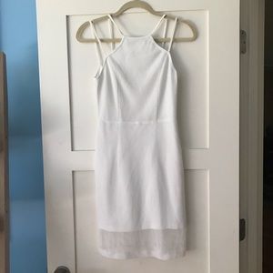 WHITE LF LACE DRESS